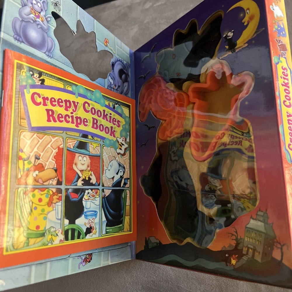 Creepy Cookies: Halloween Cookie Cutter Set & Recipe Book By Reader's Digest 96 - Picture 3 of 11